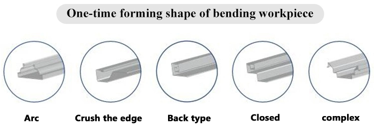 Rongwin Automatic Bending CNC Aluminum Plate Panel Bender Machine for Metal Sheet