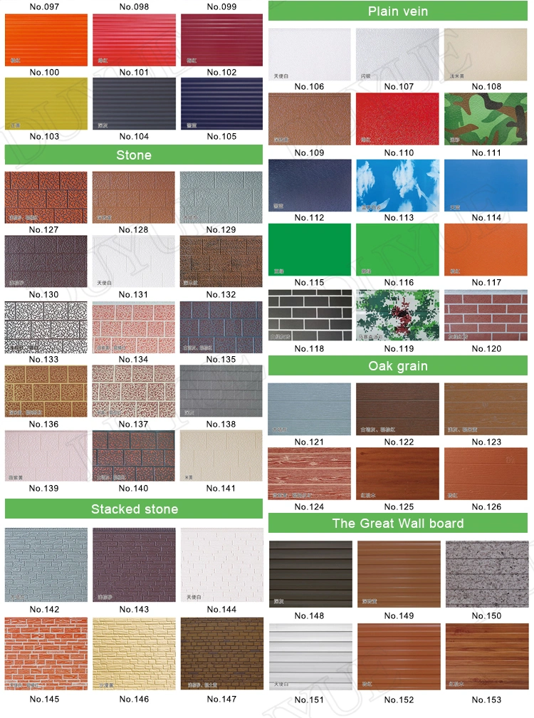 PU Aluminum Foil Composite Exterior Wall Panel/Homes Deco/Heat Insulation Siding