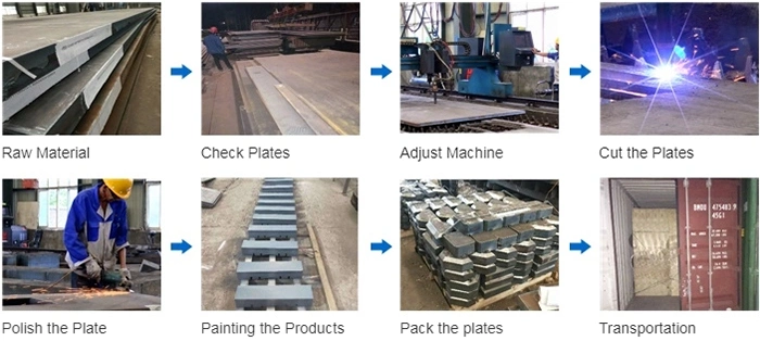 CNC Laser Flame Plasma Special-Shape Parts Cutting A36 Steel Plate