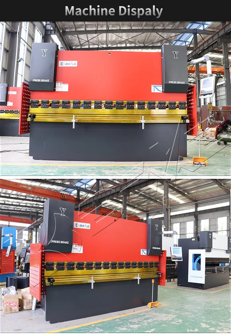 100t 3200/4000mm E300 CNC/Nc Press Brake with Mechanical Crowning