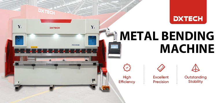 Dxtech Hydraulic CVC Press Brake Machine Steel Plate Brake Press Hydraulic Bending Machine with CE Certification