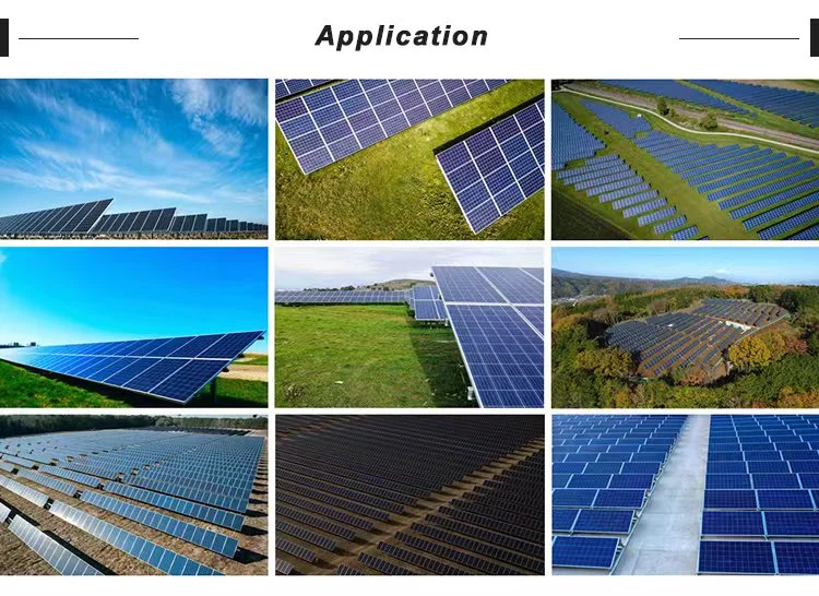 TUV, CE, SGS Half Cell Mono PV Fold Black Monocrystalline Polycrystalline Module Mono Industry Use Solar Energy Power Panel with 25 Years Warranty