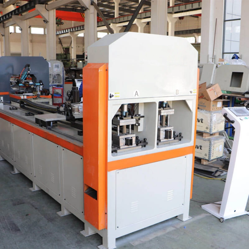 CNC Hydraulic Pipe Tube Hole Punching Machine CE ISO Certified
