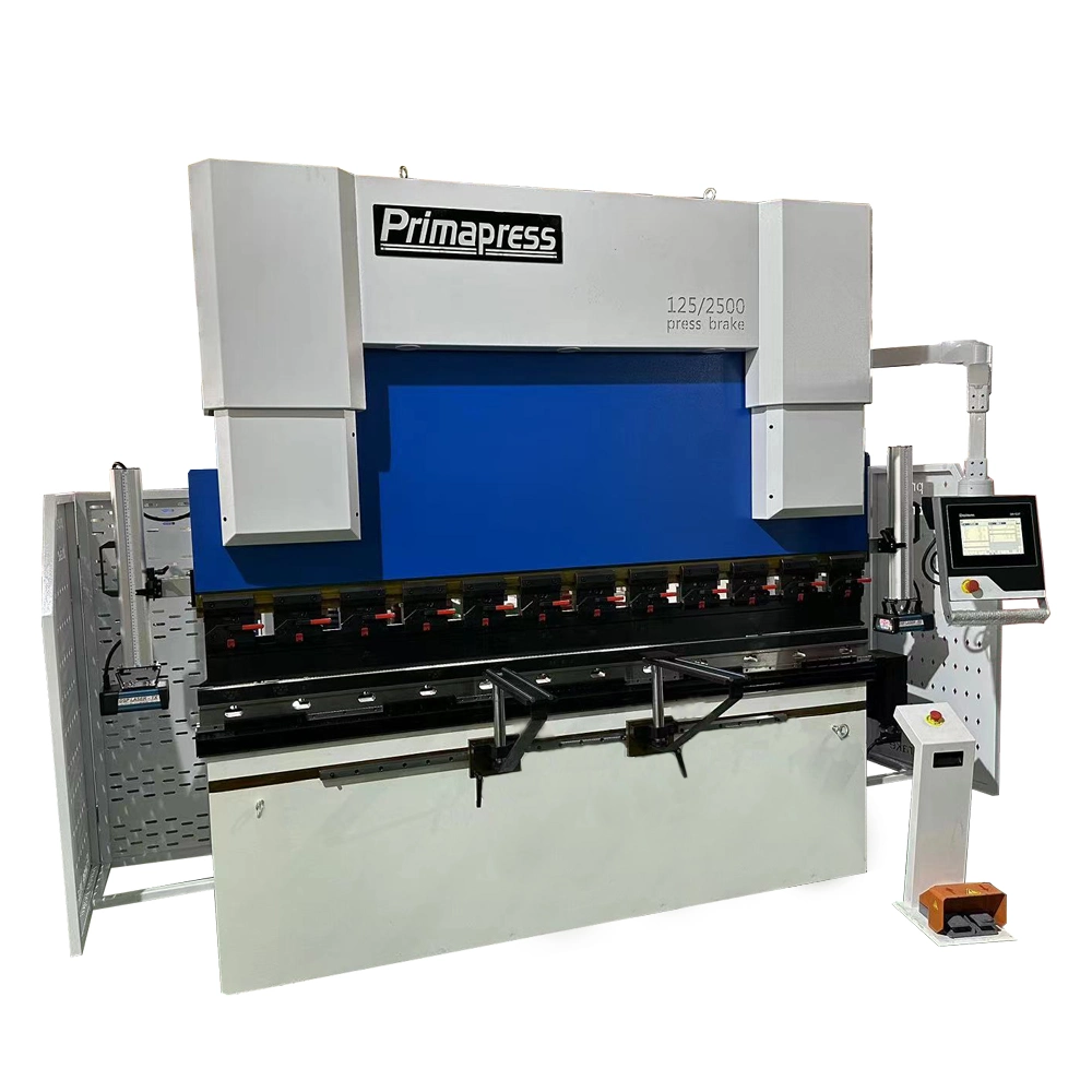 Primapress CNC Hydraulic Press Brake 110t 3200mm 4+1 Axis Bending Machine with Esa630/CT8 Controller for Sheet Metal Processing