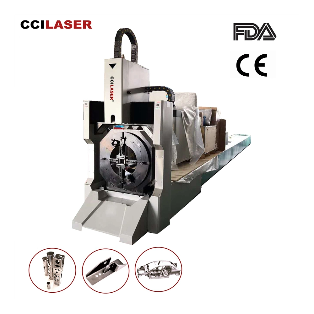 Professional Rotary Pipe Tube CNC Laser Cutting Machine Laser Tube Cutter with 24-36 Months Quality Warranty