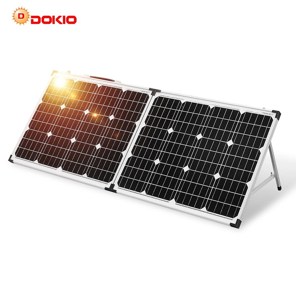 100W Foldable Monocrystalline Solar Panel