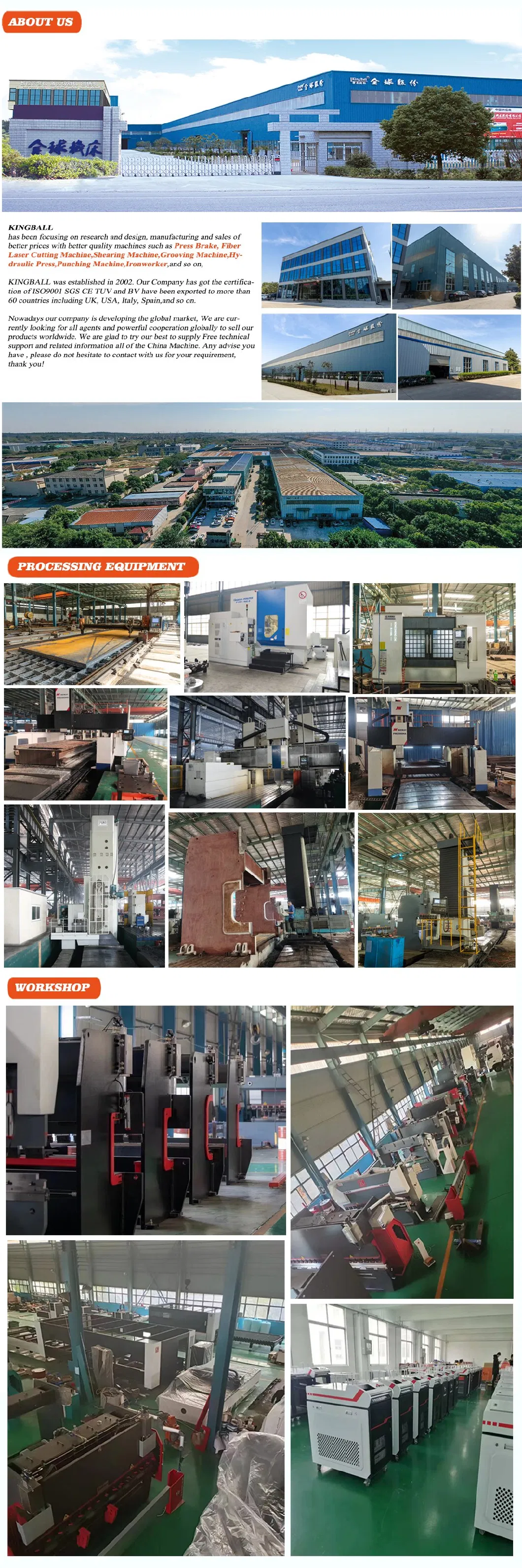 500 Ton CNC Maquina Dobladora Hydraulic CNC Metal Plate Bending Machine Sheet Press Brake for Sale