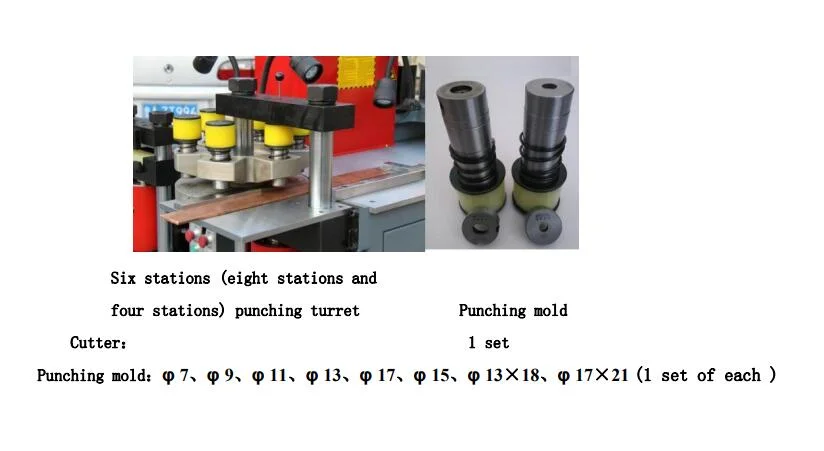 CNC Busbar Cutting Punching Bending Machine 3in1-CNC Copper Processing for Copper