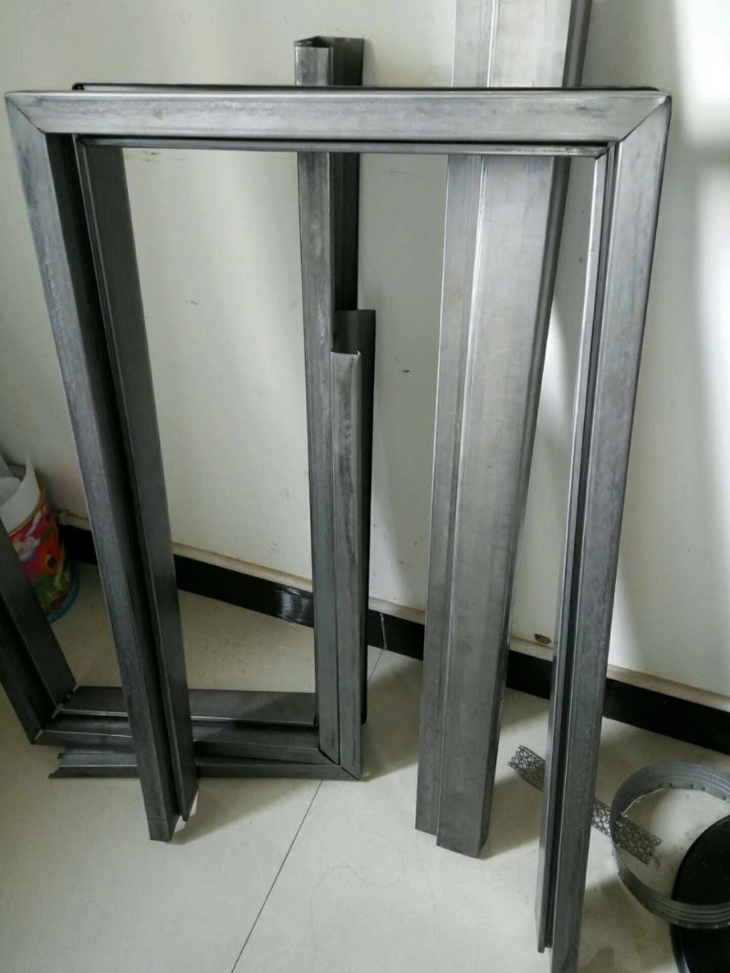 Experienced Steel Door Frame Roll Forming Making Machines and Door Frame Panel Folding Forming Machine