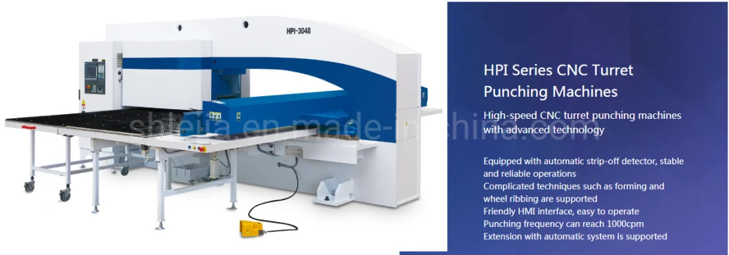Hpi Series CNC Turret Punching Machines, Turret Punch Press, CNC Turret Punch-3058