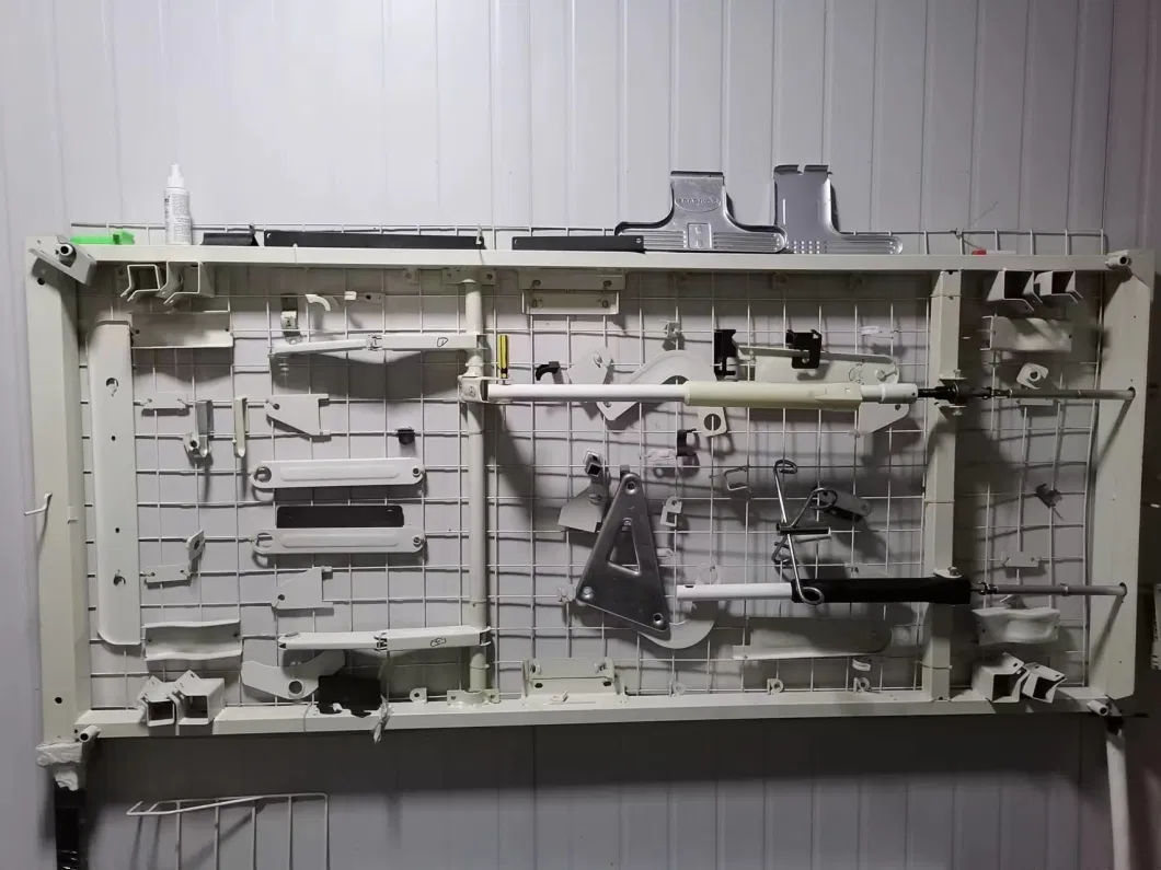 CNC Machining Folding Bed Parts Two Crank Hospital ICU Bed Panel