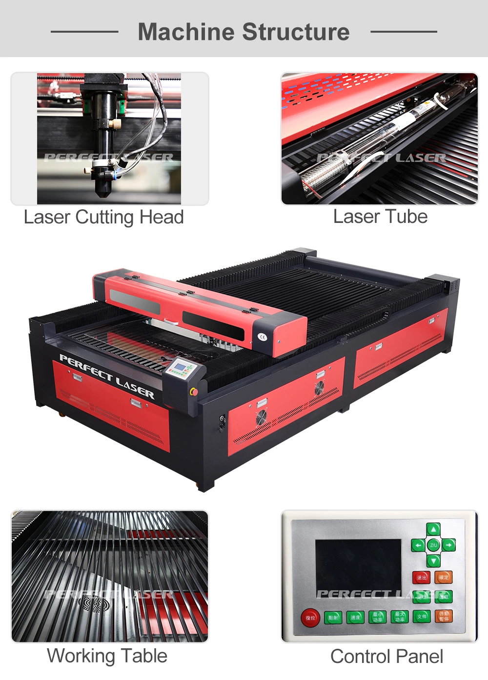 Perfect Laser 80W 100W 130W 150W 180W CNC Acrylic Wood MDF Plywood Fabric Leather Jeans Denim CO2 Engraving Cutting Laser Engraver Router Machines Price