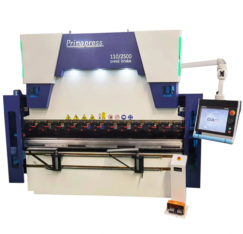 CNC Hydraulic Press Brake Machine We67K-100t3200 Delem Controller 4+1 Axis Bending Machine