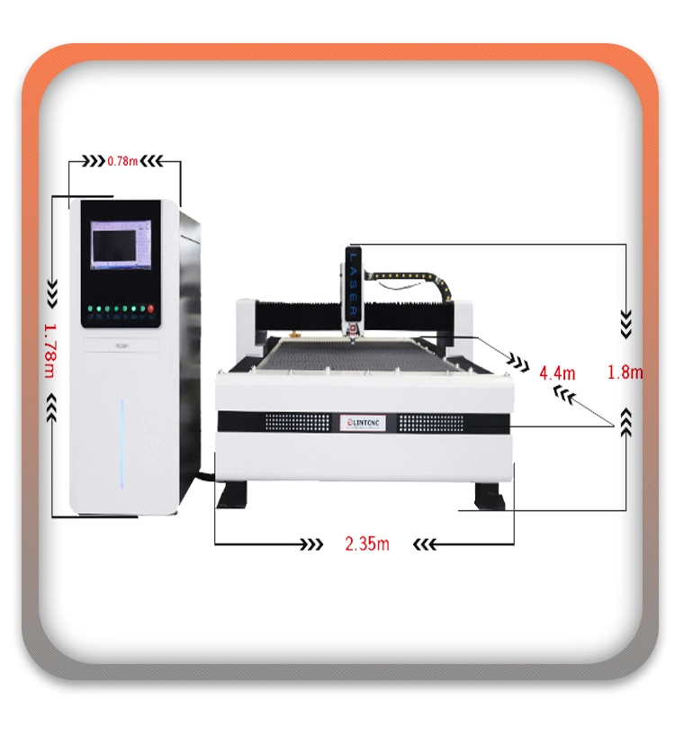 CNC Fiber Laser Cutting Machine 2000W 3000W Competitive Price Laser Cutting Machine Metal Metal Wood CNC Laser Engraver Cutter
