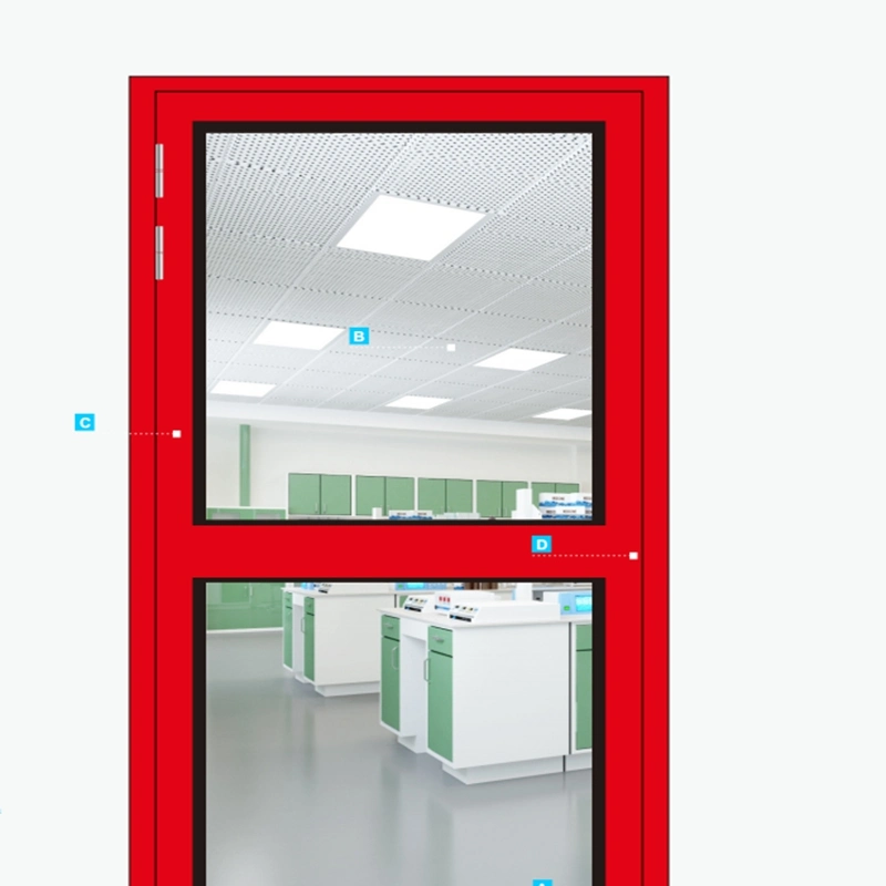 Steel Clean Door Manual Panel Plus Outer Folding Type