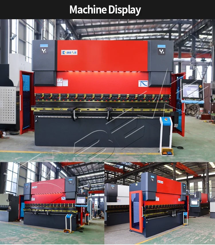 110 Ton 3200mm 6 Axis CNC Press Brake Hydraulic Bending Machine with Delem Da66t