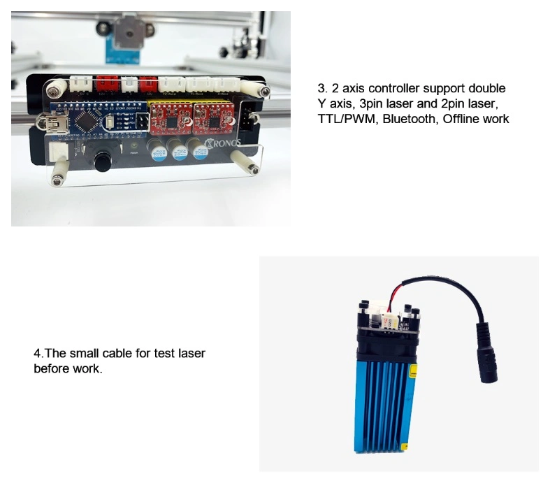 Mini Laser DIY Engraving Machine Working Area 30cm*40cm CNC Laser Engraving Machine, Cut Wood, Engrave Metal, Stainless Steel