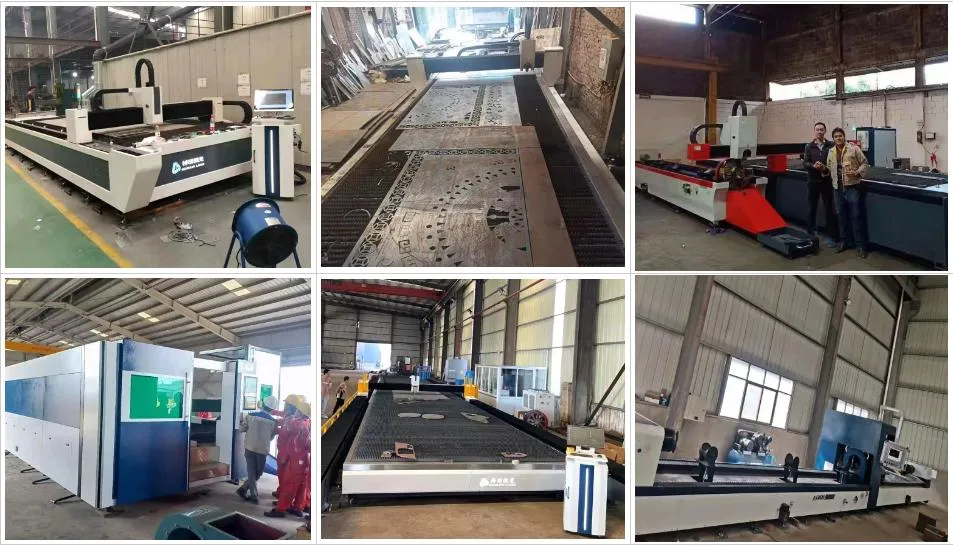 Industrial Fiber CNC Laser Cutting Machine 6000W 8000W 10000W 12000W for Stainless Steel Carbon Steel Aluminum Copper Iron