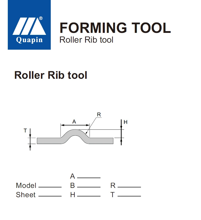 Trupunch Roller Beading Rib Tool Wheel Family Tools Forming Die Turret Punch