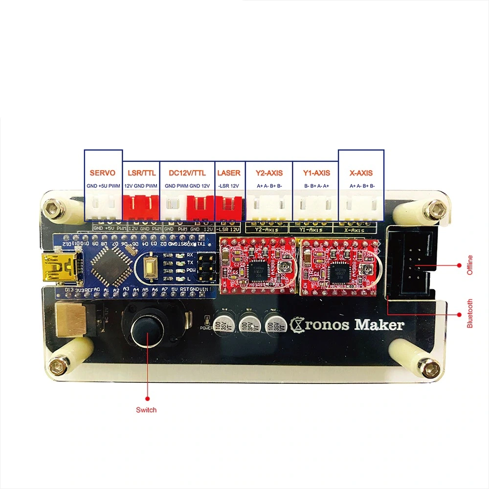 Mini 6565 Laser Engraving Machine with 5.5W Laser for Wood Cutting