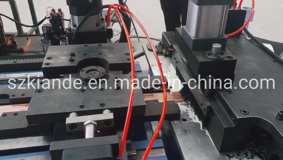 Hydraulic CNC Busbar Processing Machine for Punching Bending Shearing