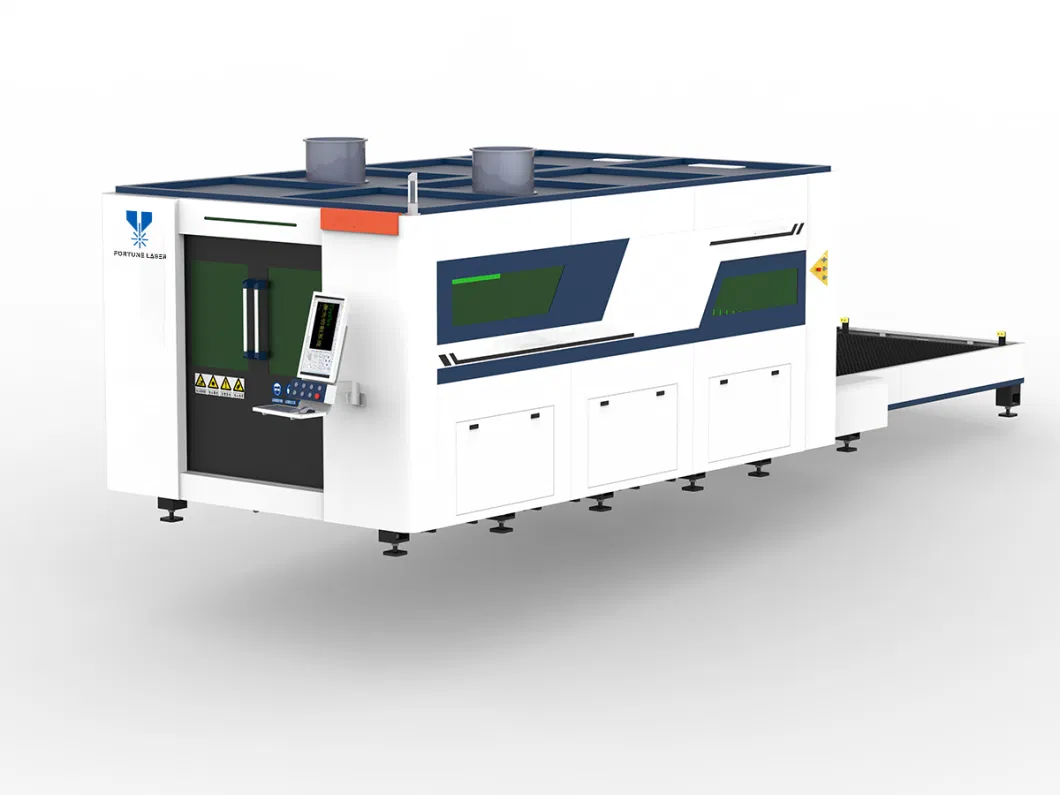 Large Format Auto Parts Cutting High Precision Auto Focus Exchange Platform Fiber Laser Cutting Machine Metal Cutting with Cover3015 2000W 3000W