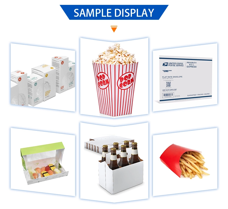 Rolam Automatic Paper Box Corrugated Small Crash Lock Bottom Making Carton Food Packaging Envelope Forming Cup Sleeve Bag Folder Gluer Folding Gluing Machine