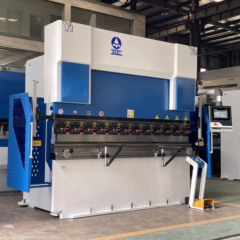 We67K-170t/3200 CNC Press Brake/Hydraulic Bending Machine/Plate Bending Machine with Delem Da53t System