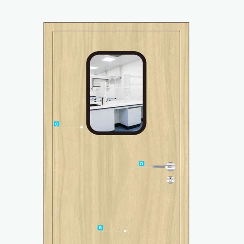 Steel Clean Door Manual Panel Plus Outer Folding Type Factory Direct Sales