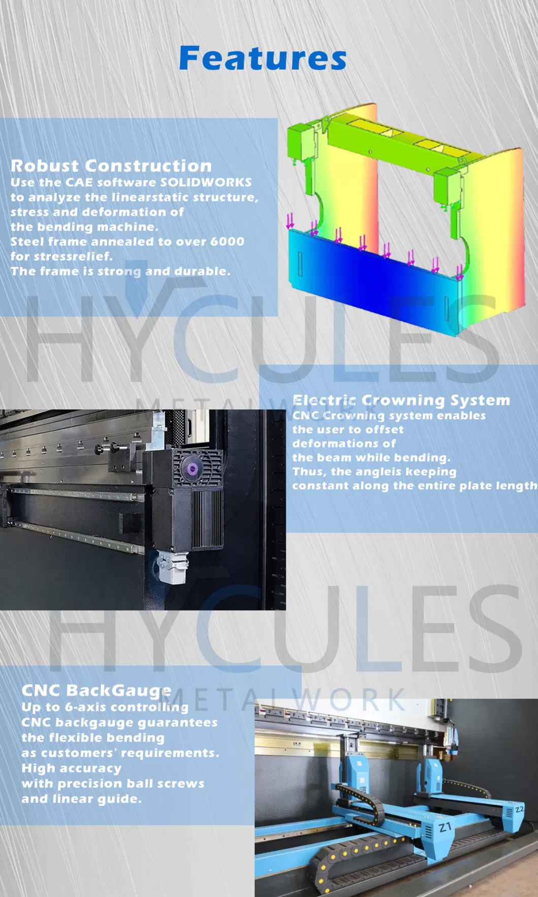 Hydraulic CNC E21/E300p Press Brake Steel Plate Brake Hydraulic Bending Machine