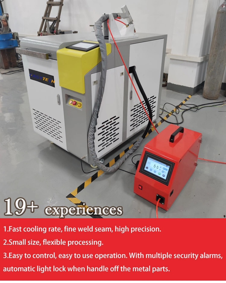 Handheld CNC Fiber Laser Welding Machine 1000W Stainless Steel Laser Price for Sale