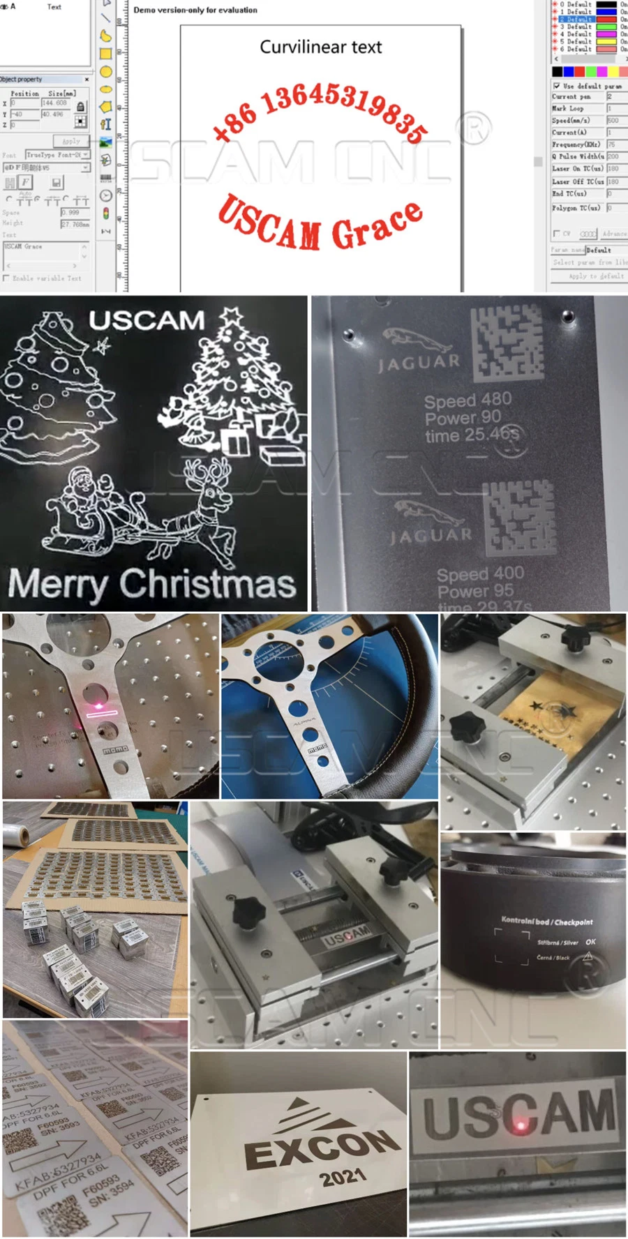 Silver Gold Metal CNC Fiber Laser Marking Machine Laser Fiber 30W 50W 100 Watt Fiber Laser