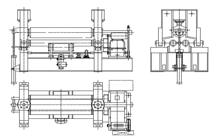 Plate Bending Rolls CNC Roll Bending Machine Sheet Metal Rolling Equipment