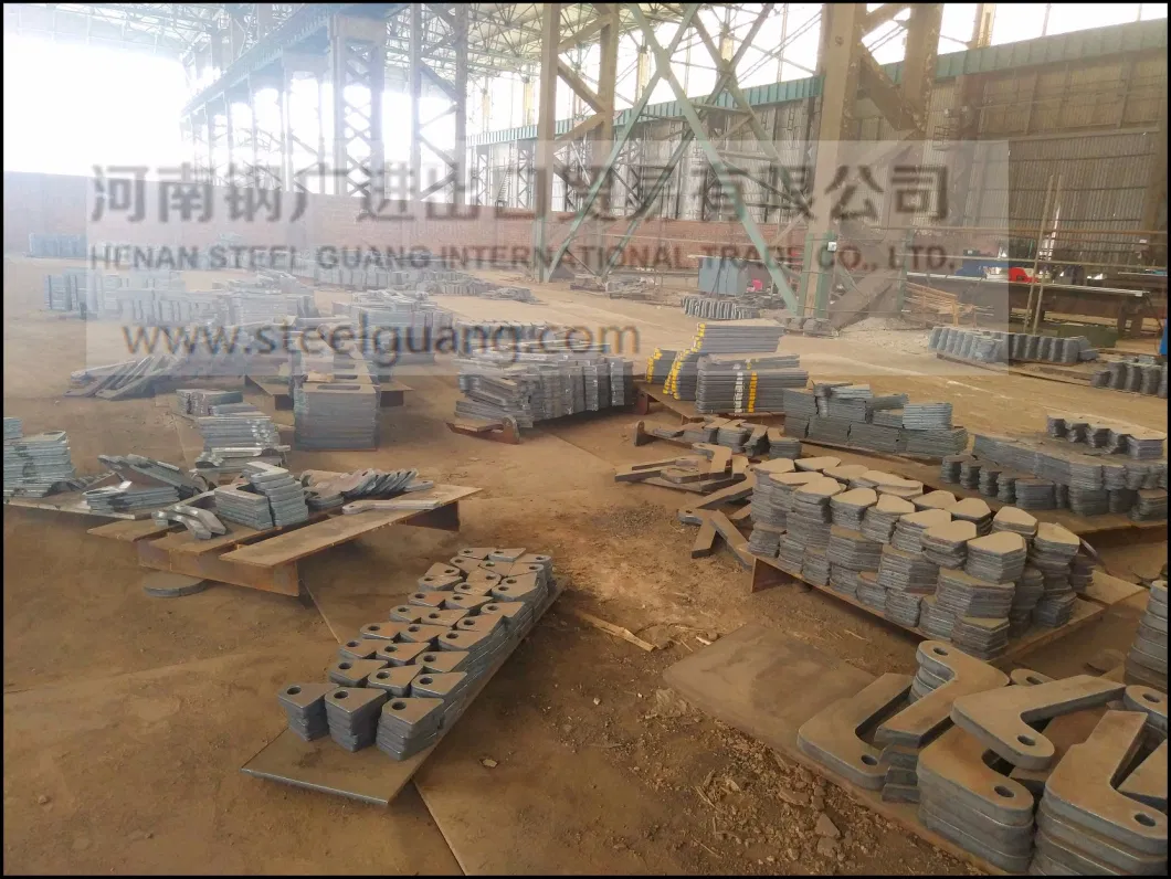 Drawing Cutting CNC Heavy Metal Steel Plates Plummer Block Housing Flame Processing Round Cutting Processing Steel Plate