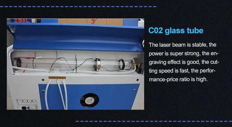 40W50W60W80W Acrylic Sheet Laser Cutting and CNC Engraving Machine CO2 Laser Engraving 4060 400*600mm