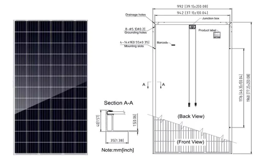 TUV CE Half Cell Ja 525 535 565W Wholesale Poly PV Fold Flexible Black Monocrystalline Polycrystalline Photovoltaic Module Mono Solar Energy Power Panel