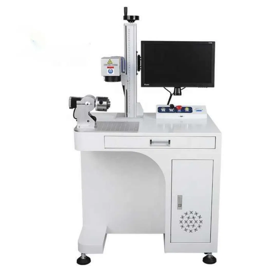 Portable Fiber CNC Laser Marking 20W 30W 50W Price for Metal and None Metal Marking