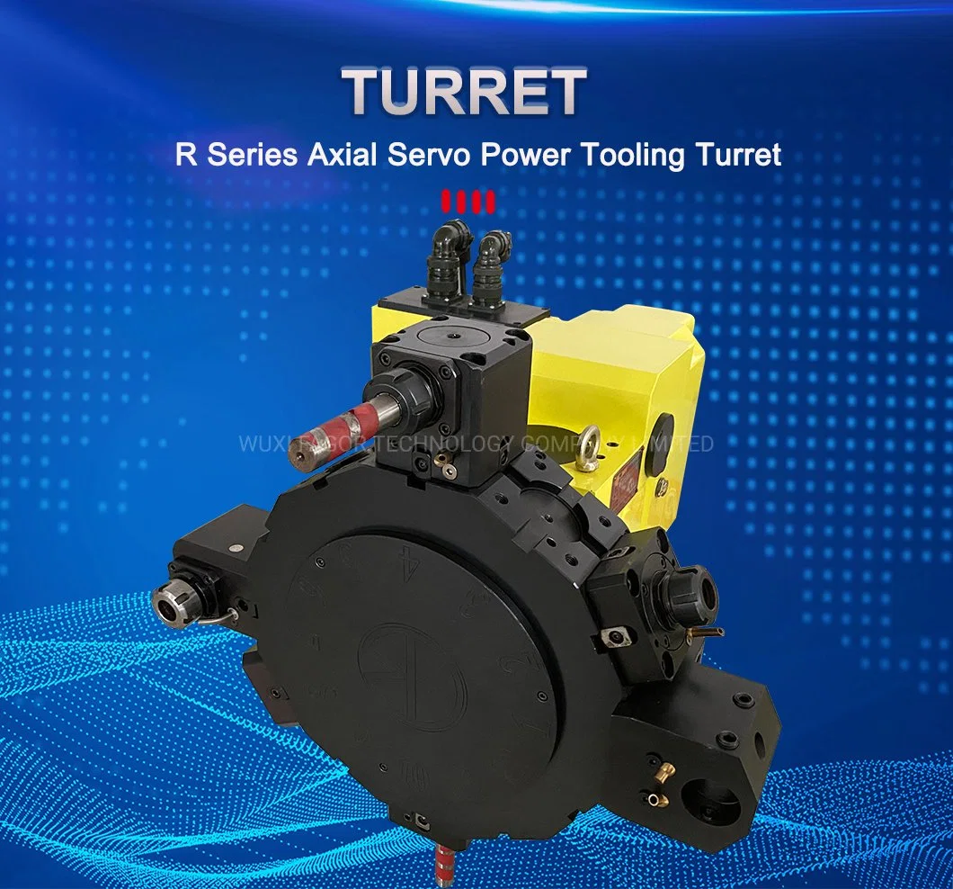 R Series Radial Servo Power CNC Lathe Turret