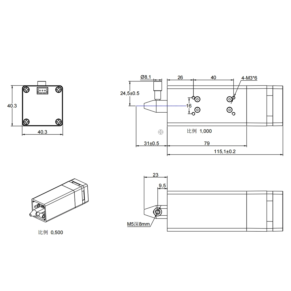 100cm Area Laser Engraver with 80W Laser for Acrylic