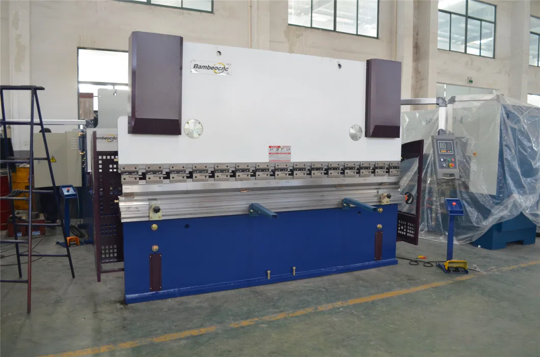 Wc67y Hydraulic Press Brakes Machinery with Electrical Servo Motor E200 System and Crowning