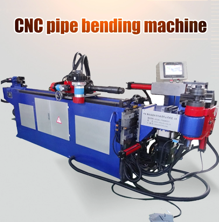 CNC Mandrel Bender Hydraulic Ss Metal Steel Exhaust Tube Pipe Bending Machine