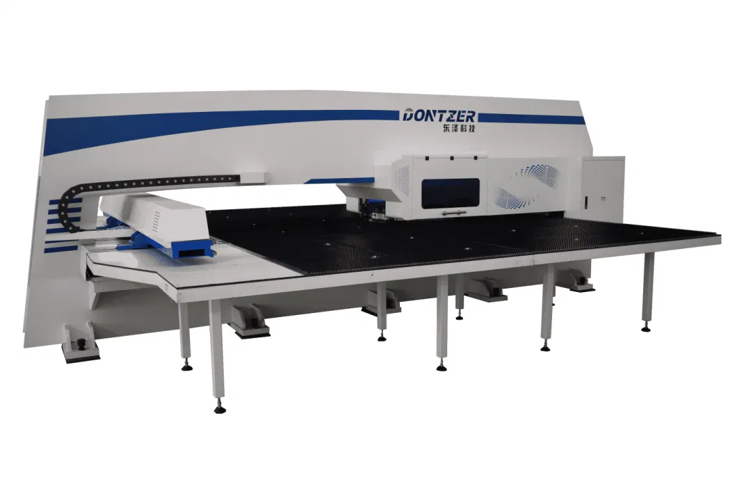 Euromac Model Continuous Perforating Stainless Steel Press Aluminum Hole CNC Turret Punching Hole Machine