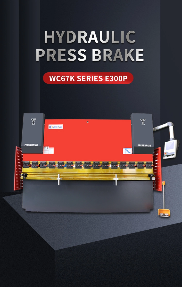 100t 3200/4000mm E300 CNC/Nc Press Brake with Mechanical Crowning