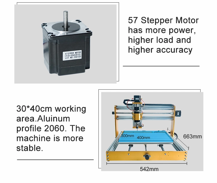 High Quality CNC Machine Laser Engraver for Metal Glass Wood