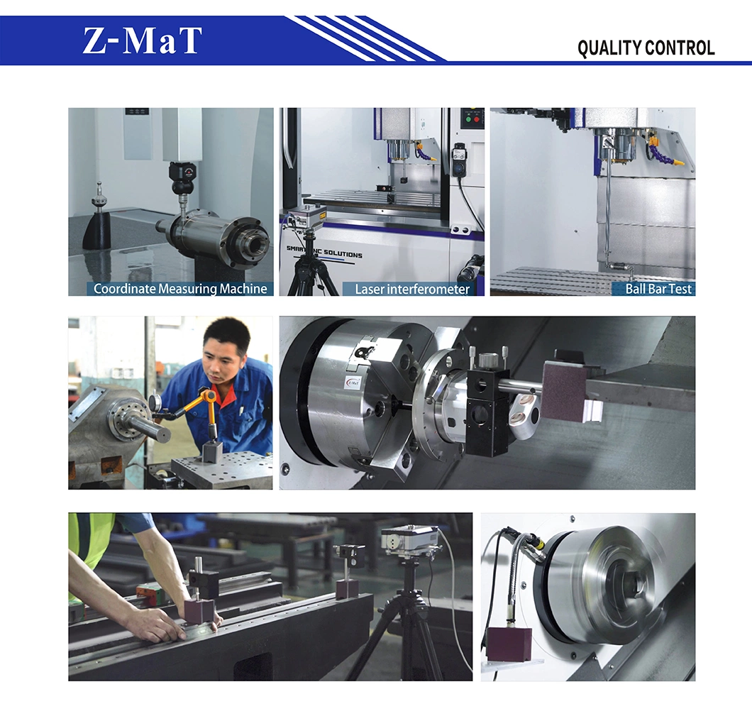 High Precision Slant Bed CNC Milling/CNC Lathe/CNC Machine with Turret and Tailstock (STL8)