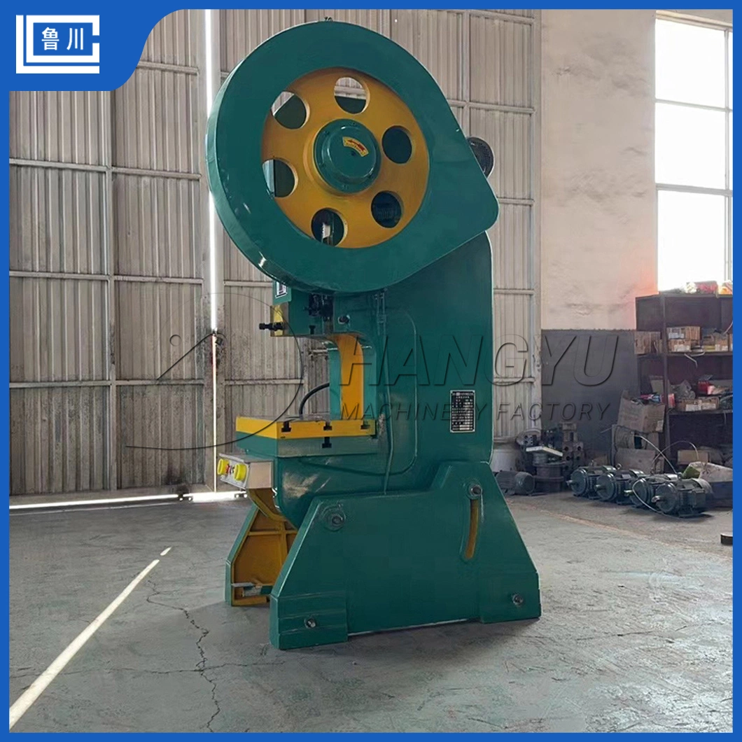 Hangyu J23 Series Steel Punching Machine China Manufacturers Mechanical Power Press Type J23-80t /10t Incline Press Machine