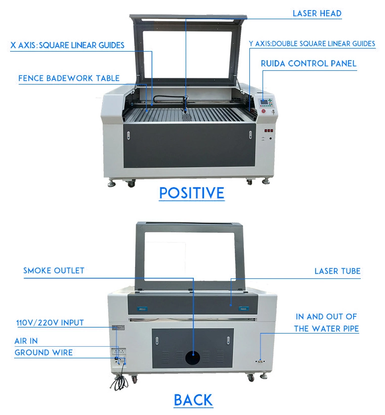 Wood CNC Laser Cutter and Engraver