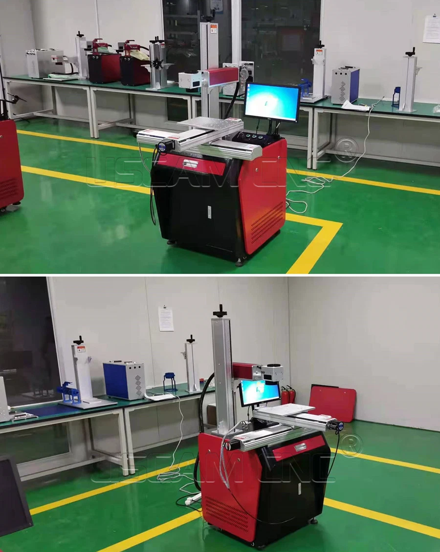 Silver Gold Metal CNC Fiber Laser Marking Machine Laser Fiber 30W 50W 100 Watt Fiber Laser