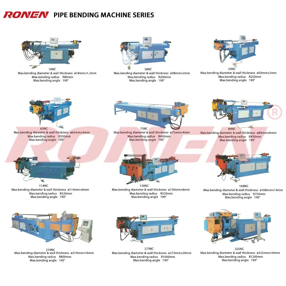 Pipe and Tube Bending Machines Hydraulic CNC Press Brake Bending Machine