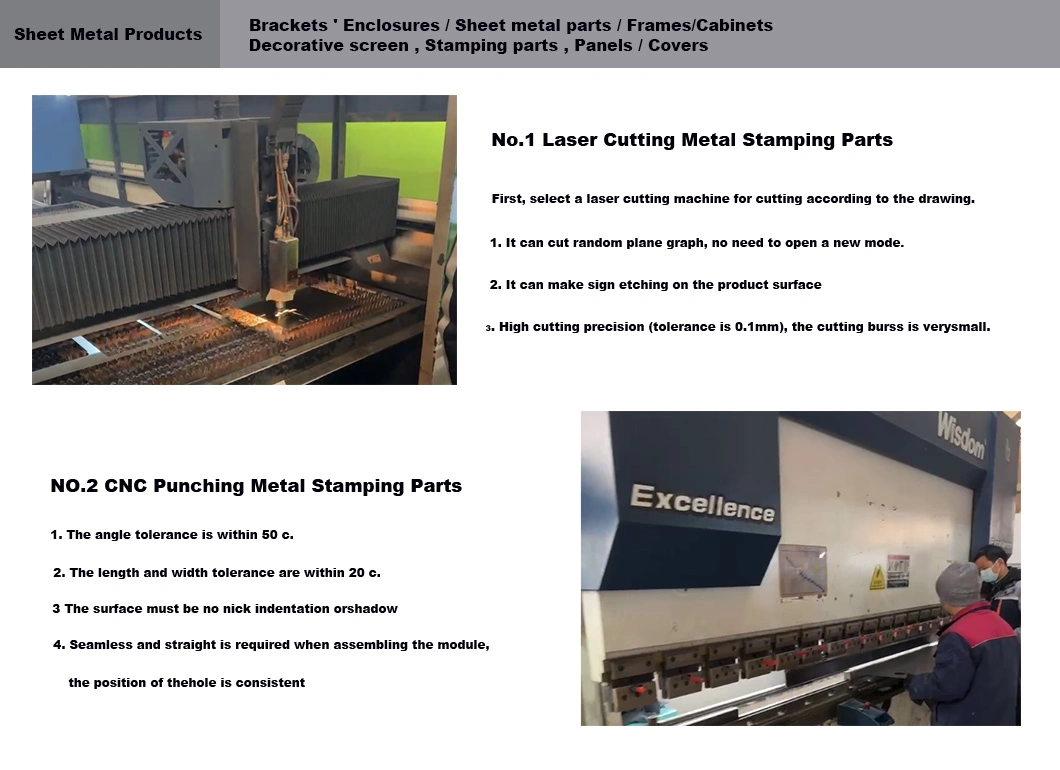 CNC Laser Cutting and Bending Special-Shaped Sheet Metal Parts Processing